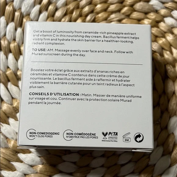 Murad Essential-C Firming Radiance Day Cream - 7.5ml NIB - Picture 3 of 3